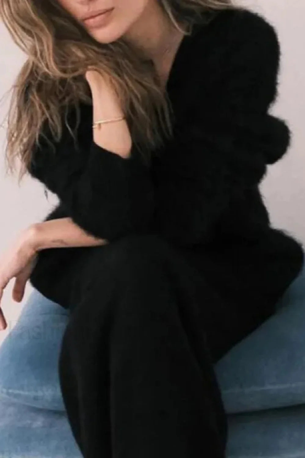 Korean Style Long Sleeve Knit Cardigan Secondary image