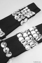 Kris Rhinestone Stylish Bodycon Dress