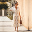 Lace Kaftan Pareo Beach Cover Up WHITE / One Size