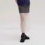 Lace Splicing Straight Zipper Skirt BLACK / S