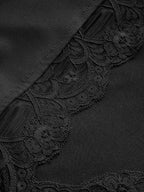 Lace Trim V Neck T Shirt T Shirts