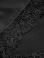 Lace Trim V Neck T Shirt T Shirts