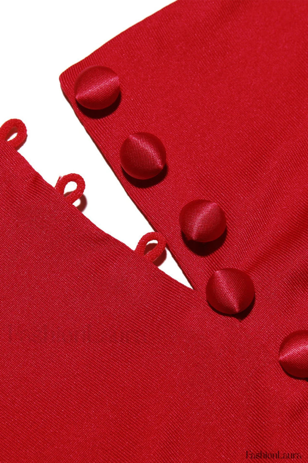 Lavele Red Stylish Bow Maxi Dress