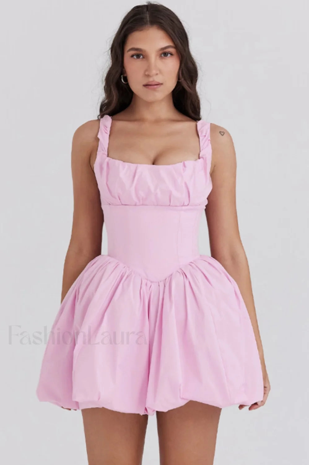 Le Puff Cotton Charming Tulle Mini Dress XS / Pink Main image