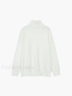 Lean On Graceful Me Turtleneck Sweater Sweaters L