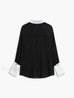 Leisure See Through Trendy Shirt With Cami Top Shirts