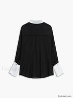 Leisure See Through Trendy Shirt With Cami Top Shirts