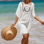 Leopard Print Kimono Robe Cover Up