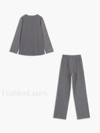 Let’s Get Cozy Trendy Two Piece Pants Set Pant Sets