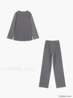 Let’s Get Cozy Trendy Two Piece Pants Set Pant Sets