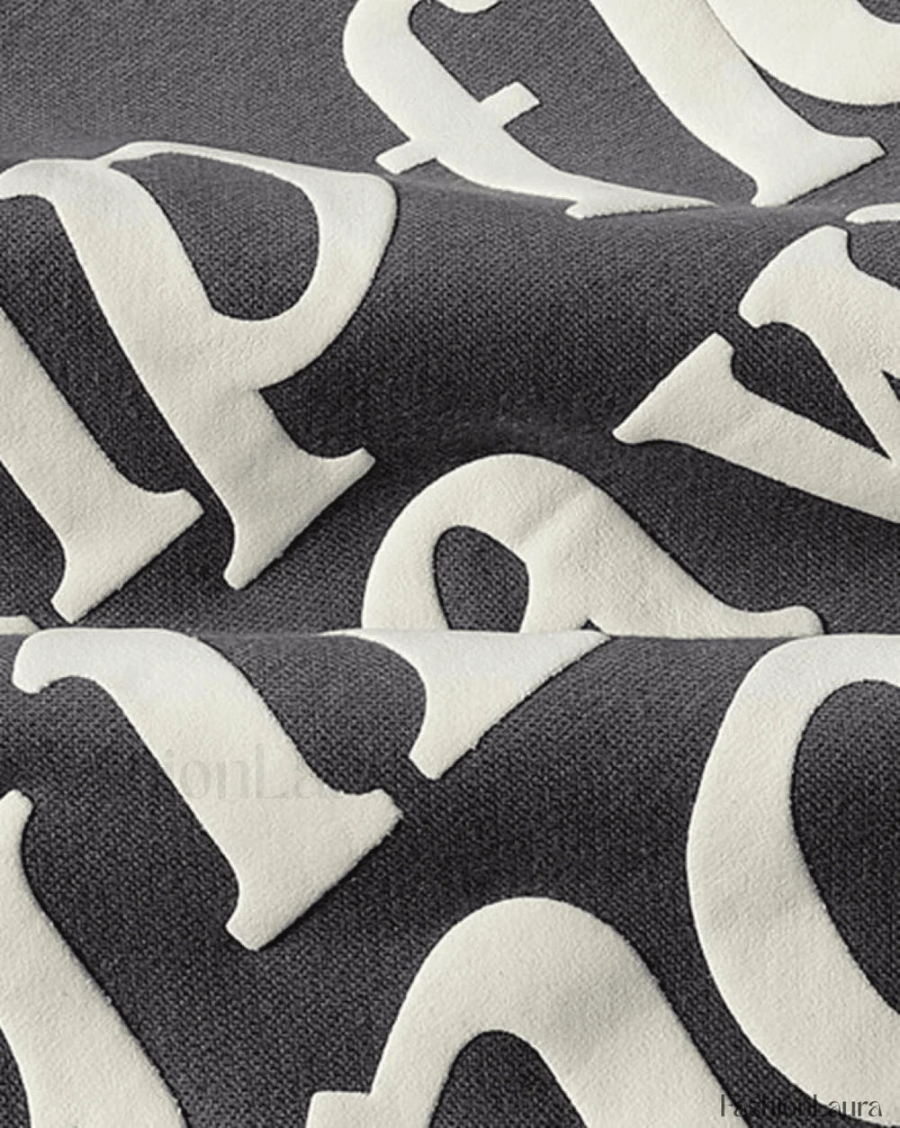 Letters Printed Long Sleeve Hoodie Sweatshirts & Hoodies L