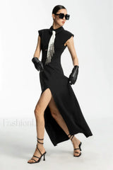 Liberty Midi Dress Charming With Tie Detail