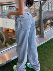 Light Wash Denim Boyfriend Jeans Boyfriend Jeans