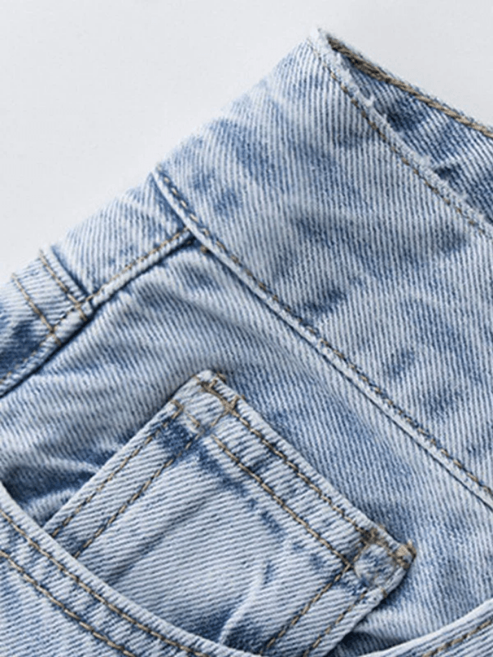 Light Wash Denim Boyfriend Jeans Jeans
