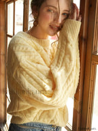 Limoncello Oversized Sweater Yellow / XS Sweaters