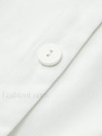 Linen Blends Button Up Tank Top Tank Tops & Camis