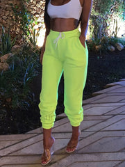 Loose Bottom Sweatpants Green / L Pants