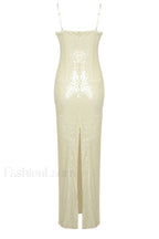 Lorelei Brown Stylish Sequin Dress
