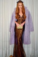 Lorelei Brown Stylish Sequin Dress