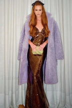 Lorelei Brown Stylish Sequin Dress