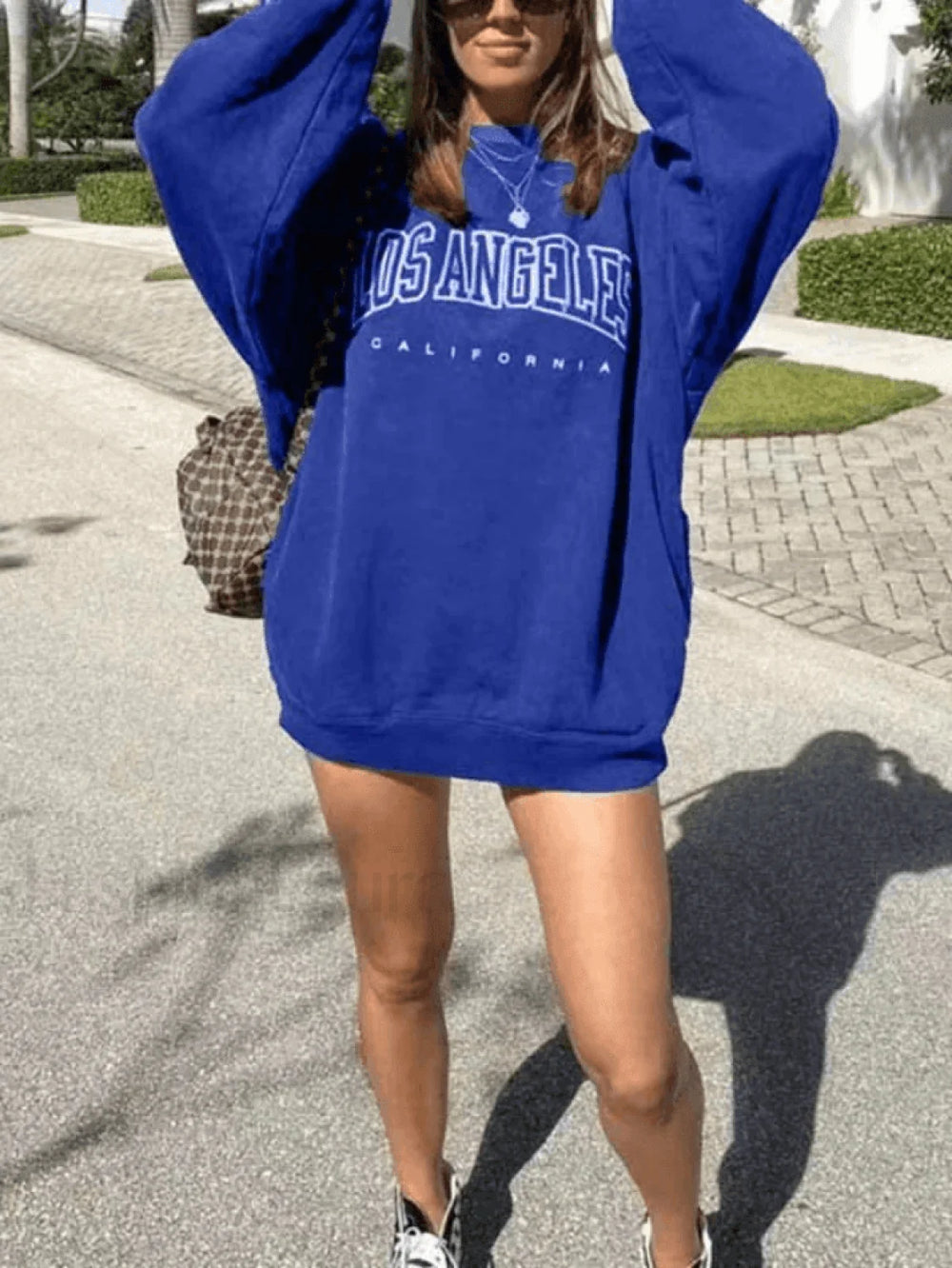 Los Angeles Graphic Sweatshirt Sweatshirts & Hoodies L