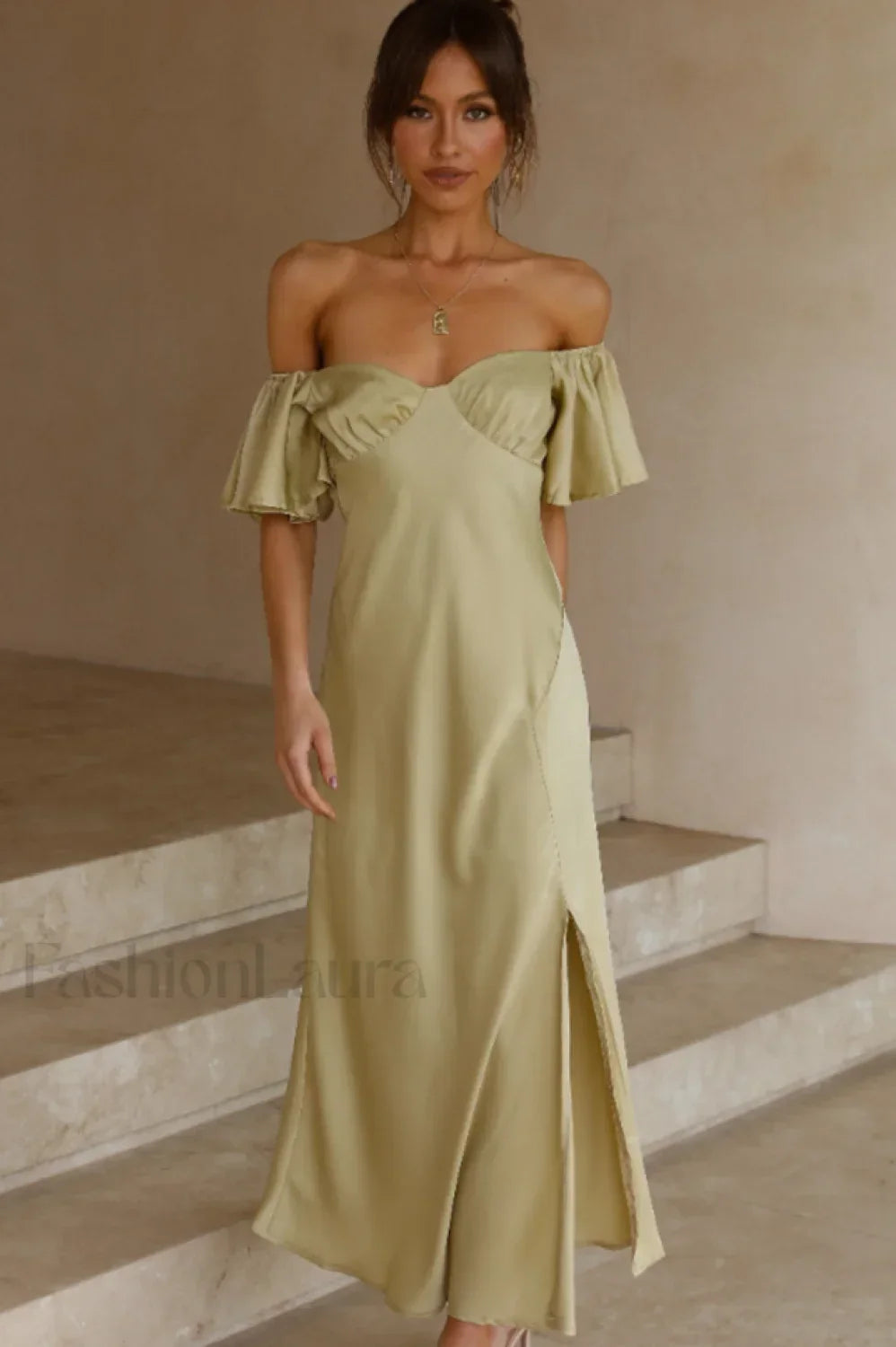 Louisa Elegant Midi Dress Secondary image