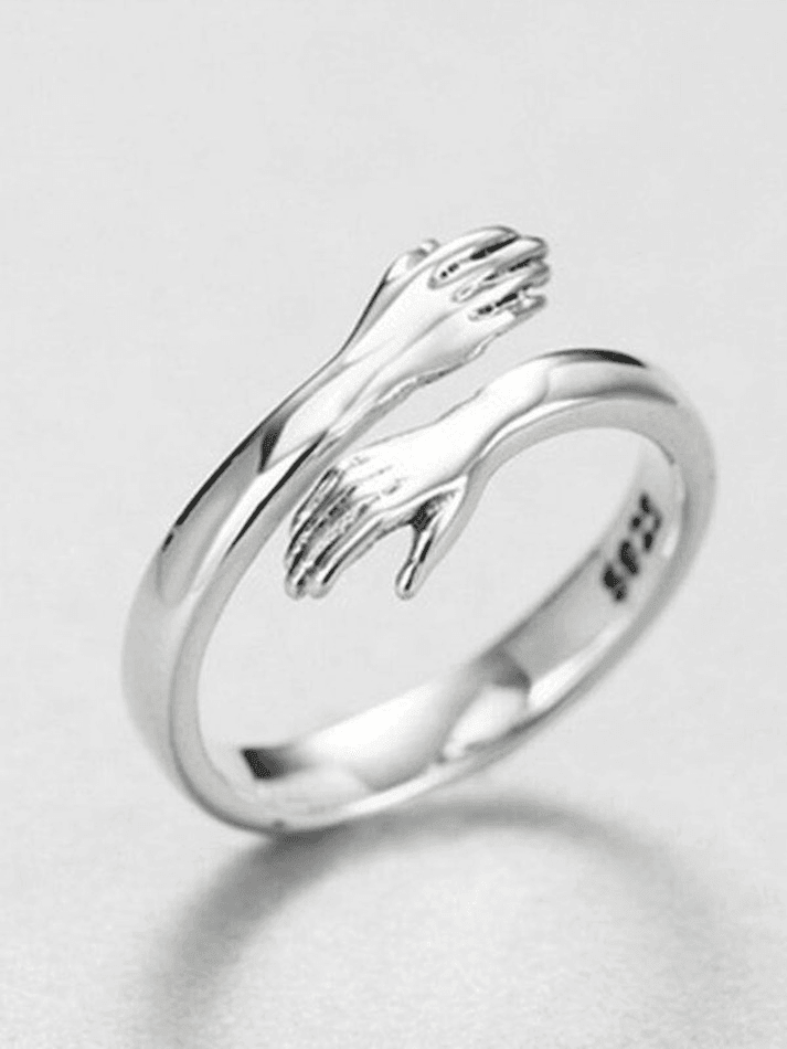 Love Hug Adjustable Cuff Ring Secondary image