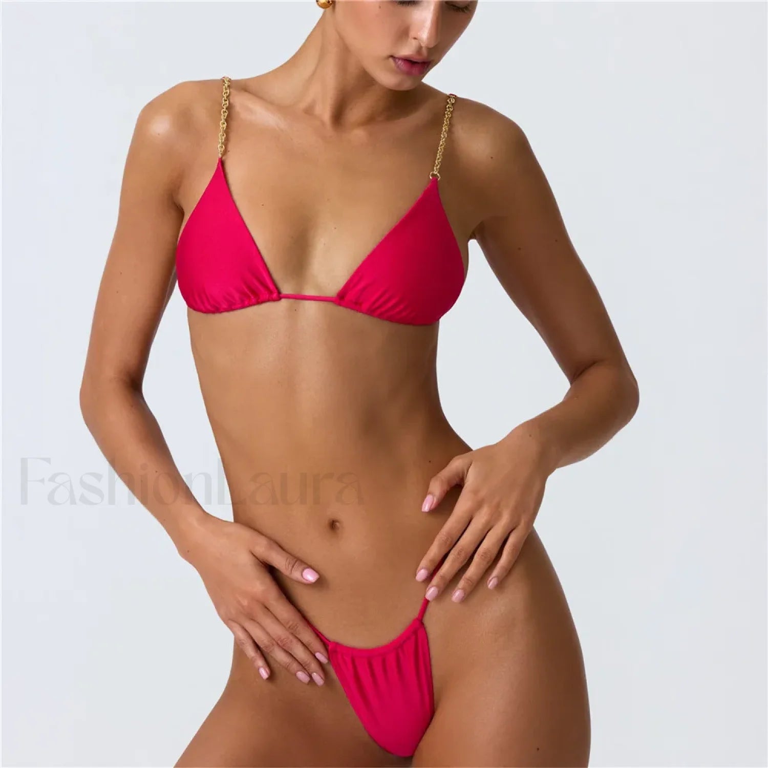 Low Waist Micro Thong Bikini Set Main image