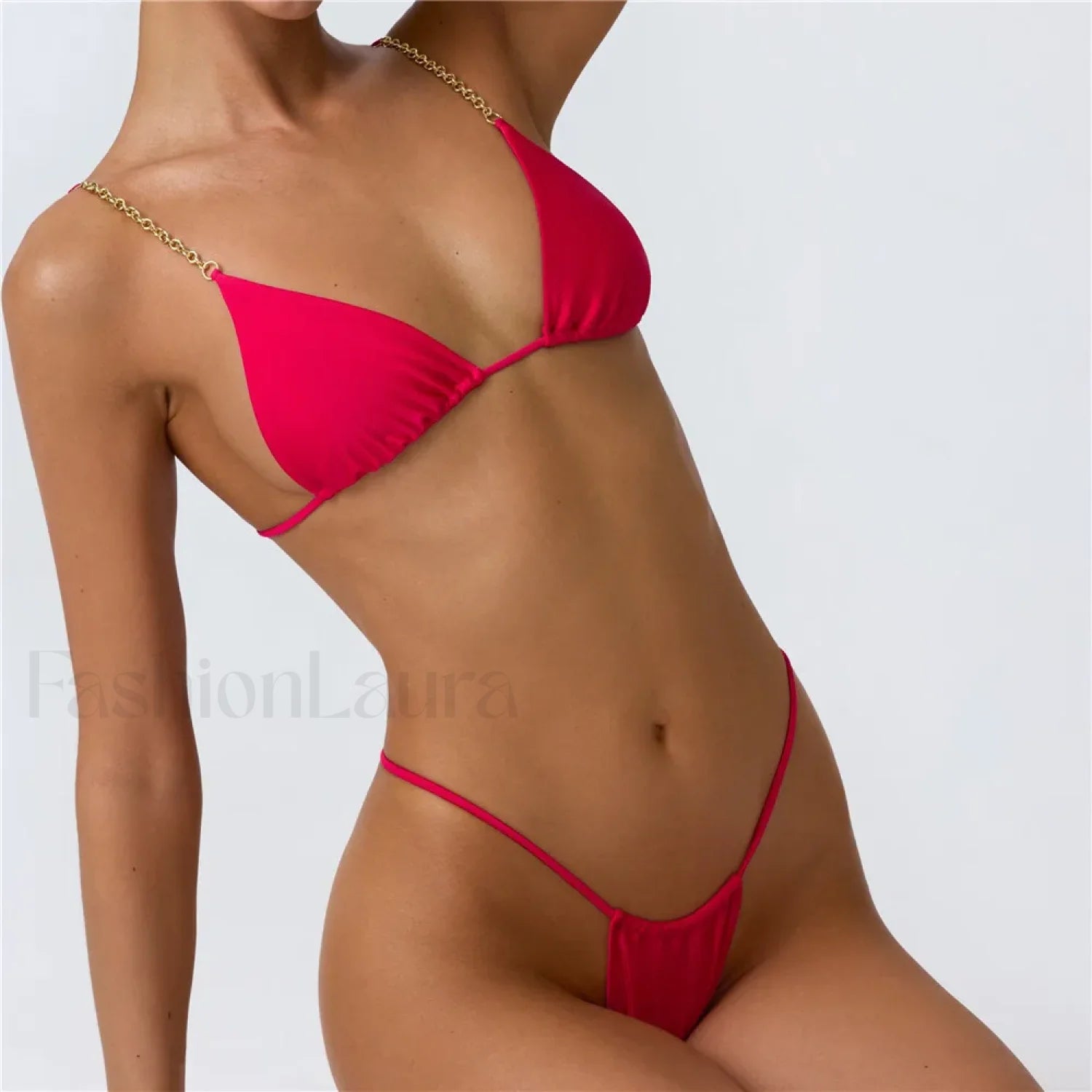 Low Waist Micro Thong Bikini Set Secondary image