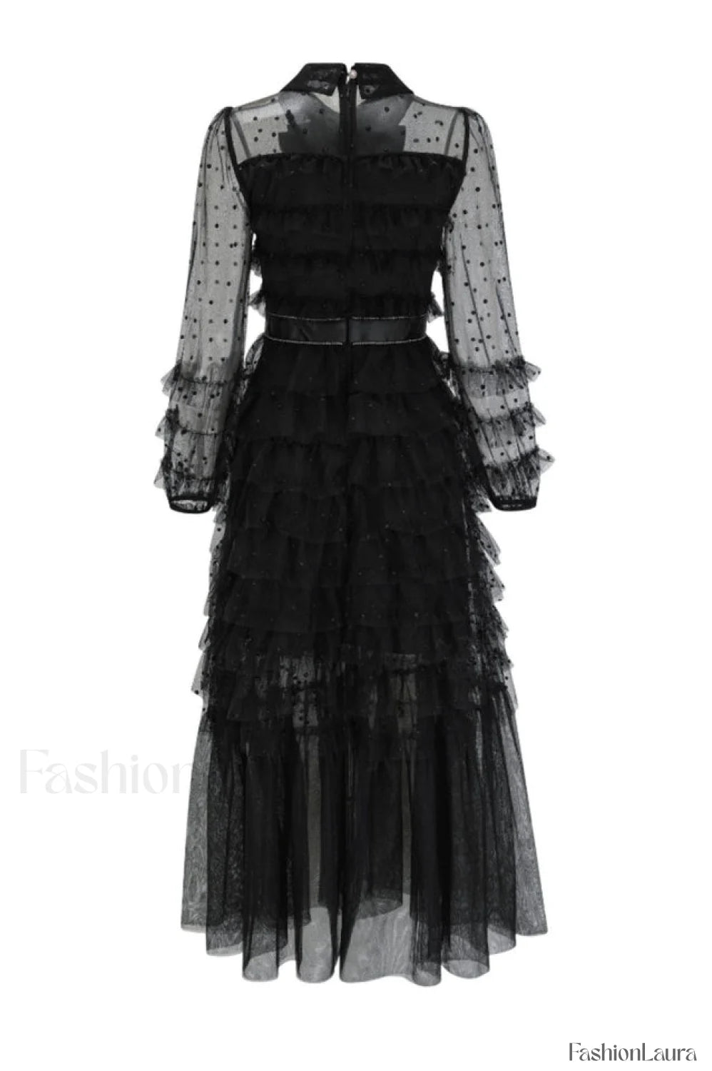 Maddison Polka Stylish Dot Maxi Dress