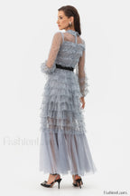 Maddison Polka Stylish Dot Maxi Dress
