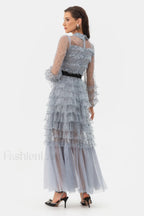 Maddison Polka Stylish Dot Maxi Dress
