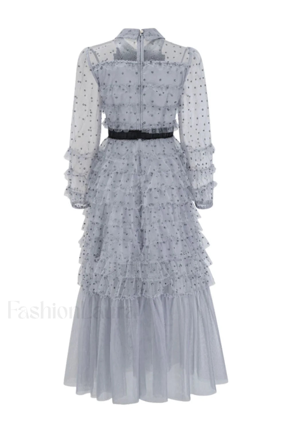 Maddison Polka Stylish Dot Maxi Dress