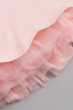 Mademoiselle Ballerina Pink Charming Tulle Mini Dress