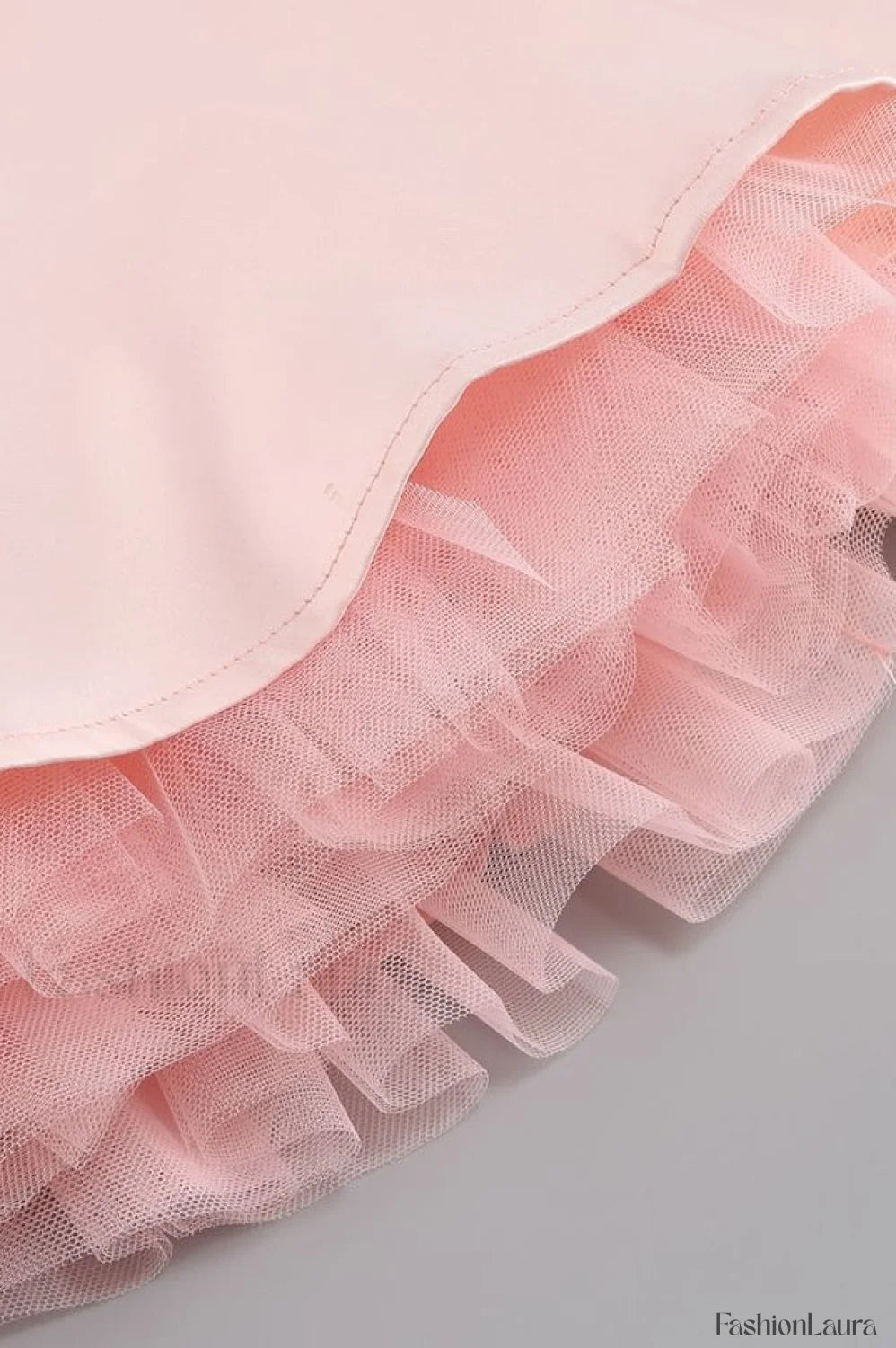 Mademoiselle Ballerina Pink Charming Tulle Mini Dress