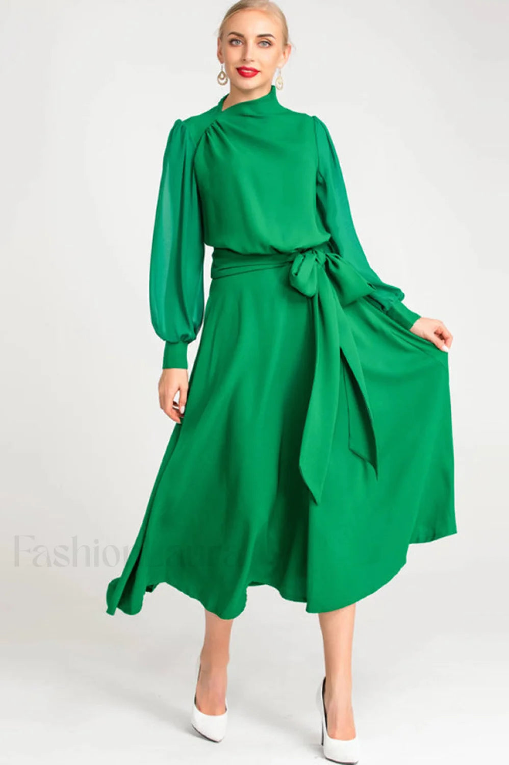 Magdalen Elegant Midi Dress Main image