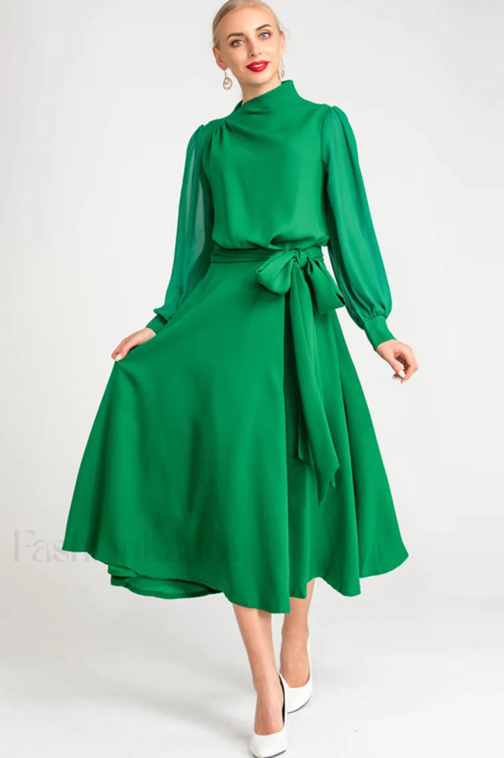 Magdalen Elegant Midi Dress Secondary image