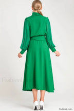 Magdalen Elegant Midi Dress
