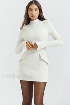 Mahalia Navy Stylish Mini Dress