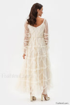 Maryam Sweetheart Stylish Belted Maxi Dress