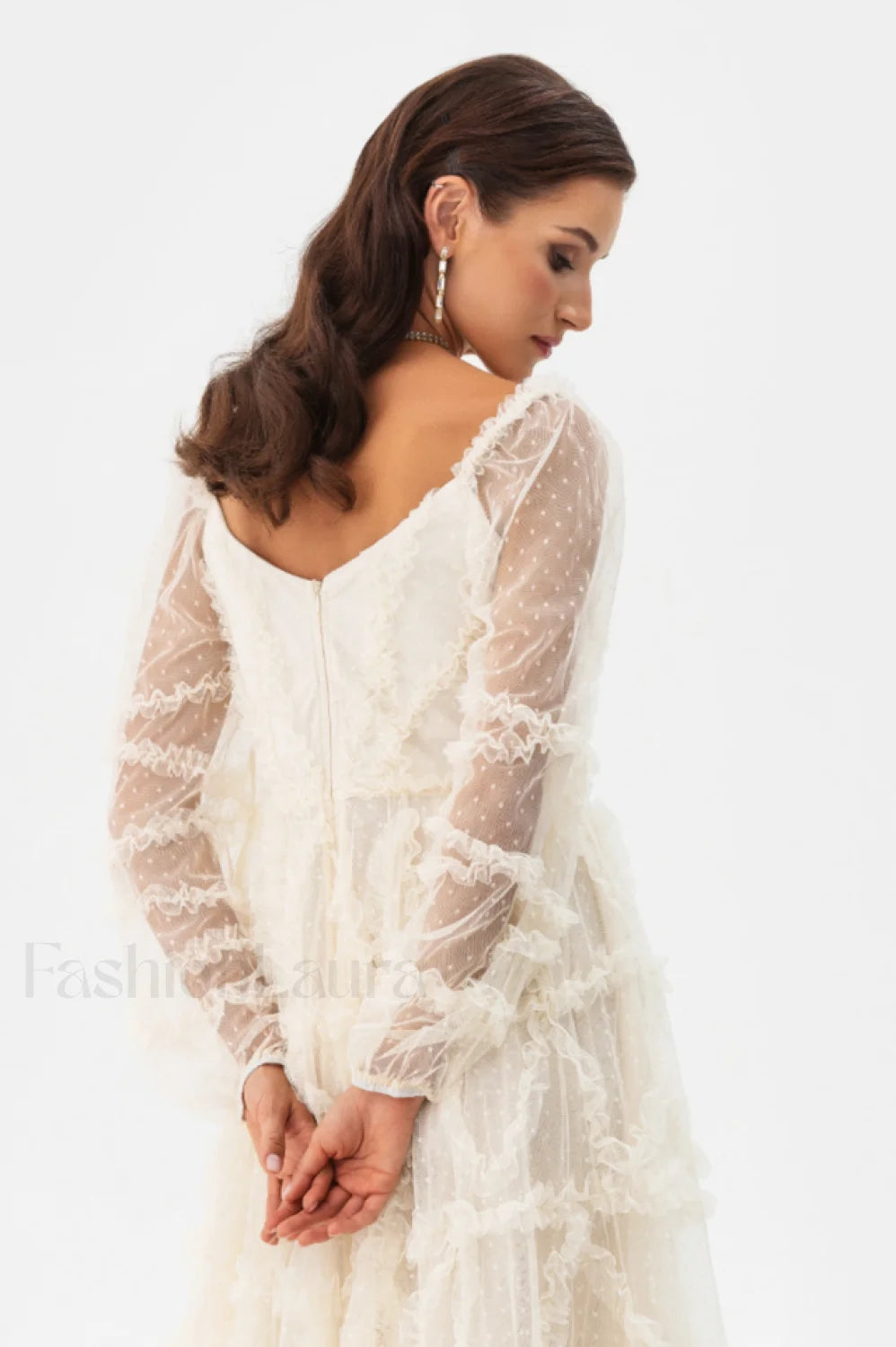 Maryam Sweetheart Stylish Belted Maxi Dress