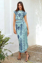 Melissa Top Stylish & Skirt Set XS / 2#