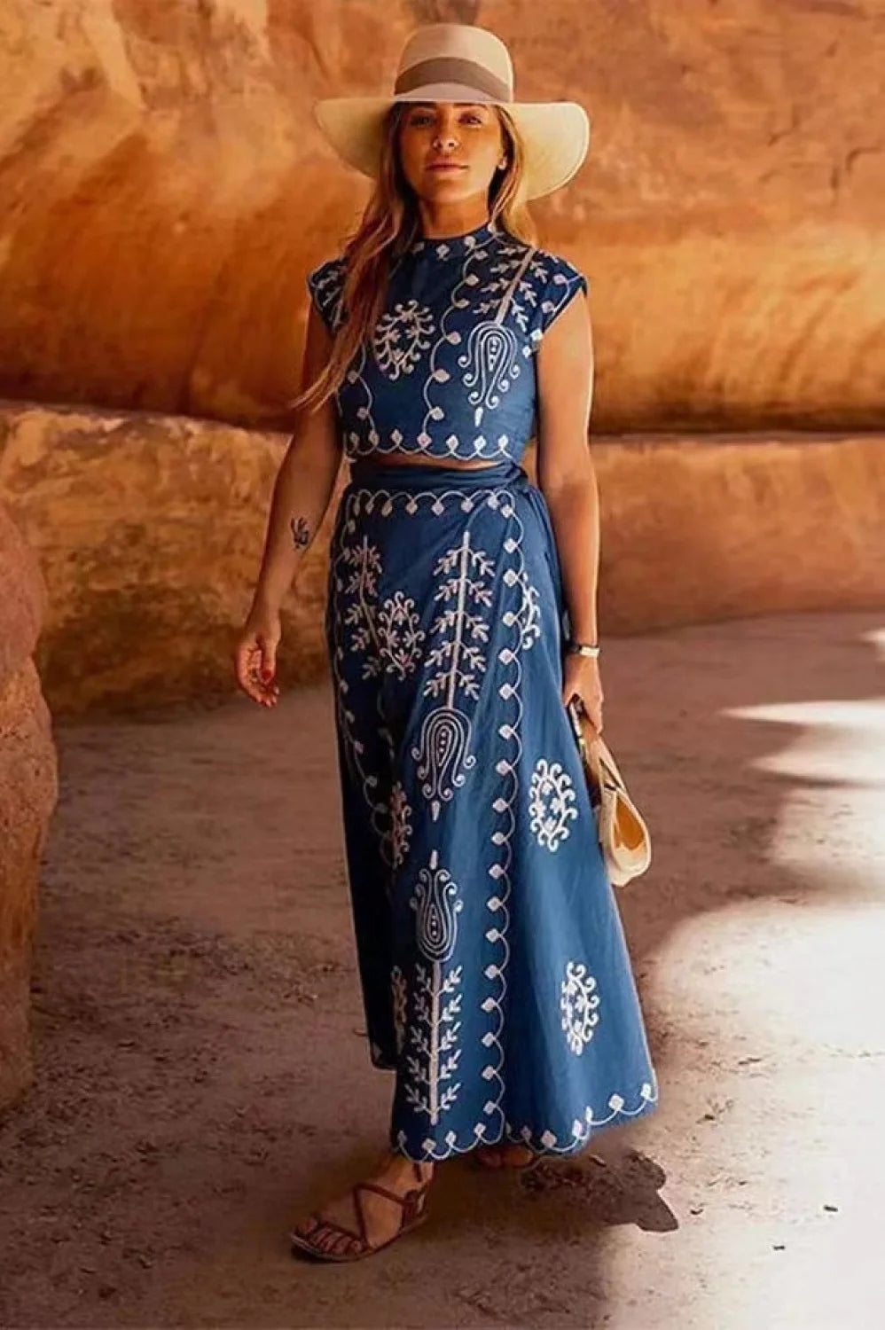 Melissa Top Stylish & Skirt Set XS / 4#