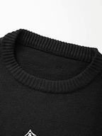 Men’s Cartoon Long Sleeve Knit Sweater Sweaters
