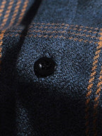 Men’s Checkered Long Sleeve Button Shirt Shirts