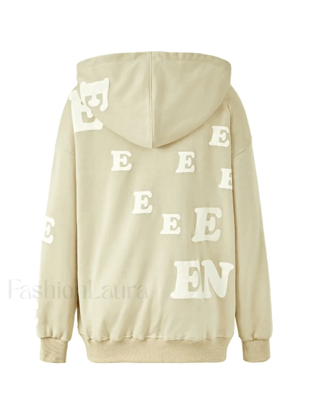Men’s Alphabet Graphic Pullover Hoodie Sweatshirts & Hoodies L
