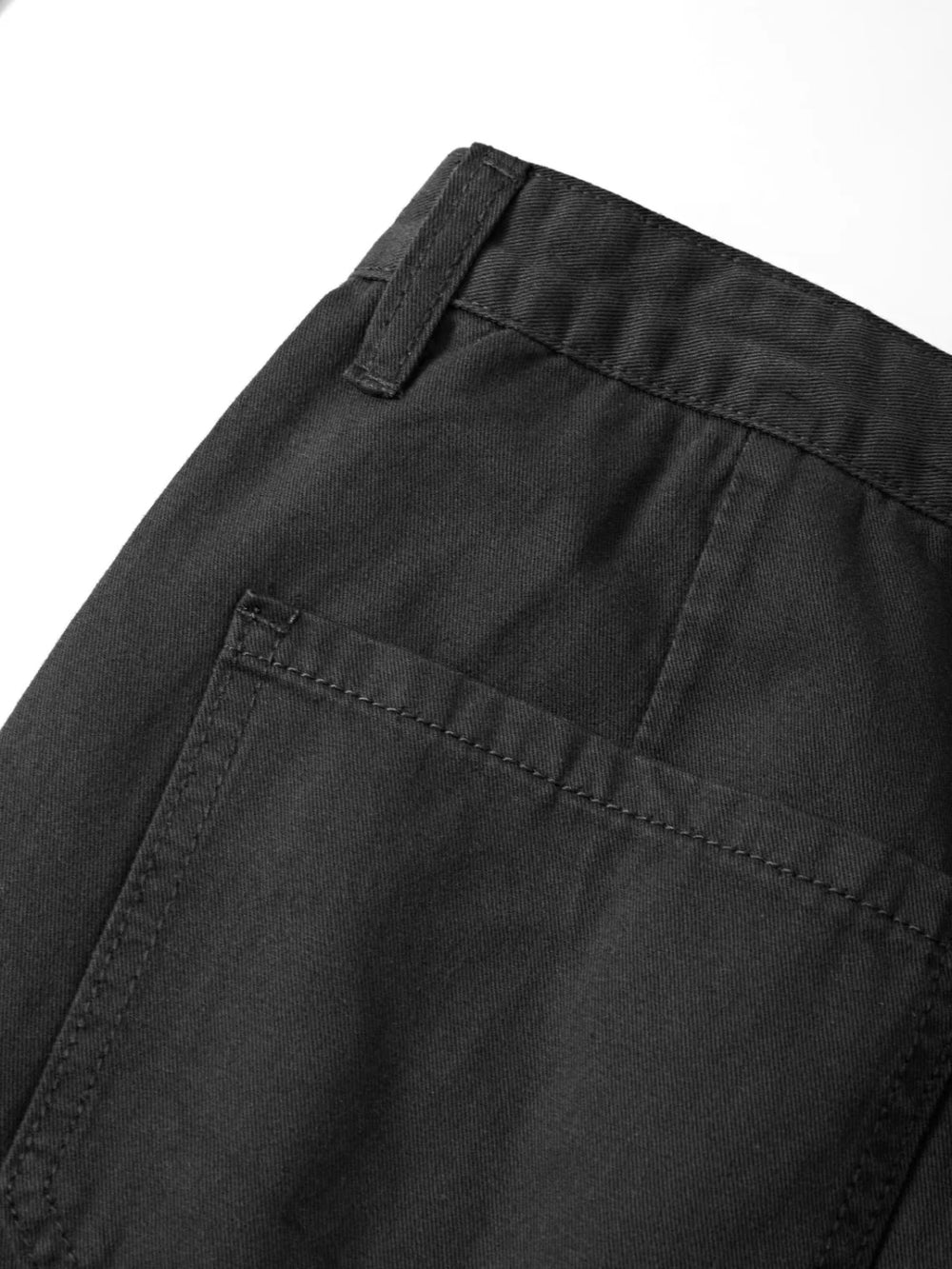 Men’s Cargo Pocket Patched Straight Leg Jeans loose jeans