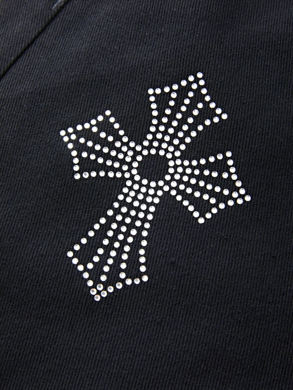 Men’s Cross Rhinestone Loose Fit Jeans Slim jeans