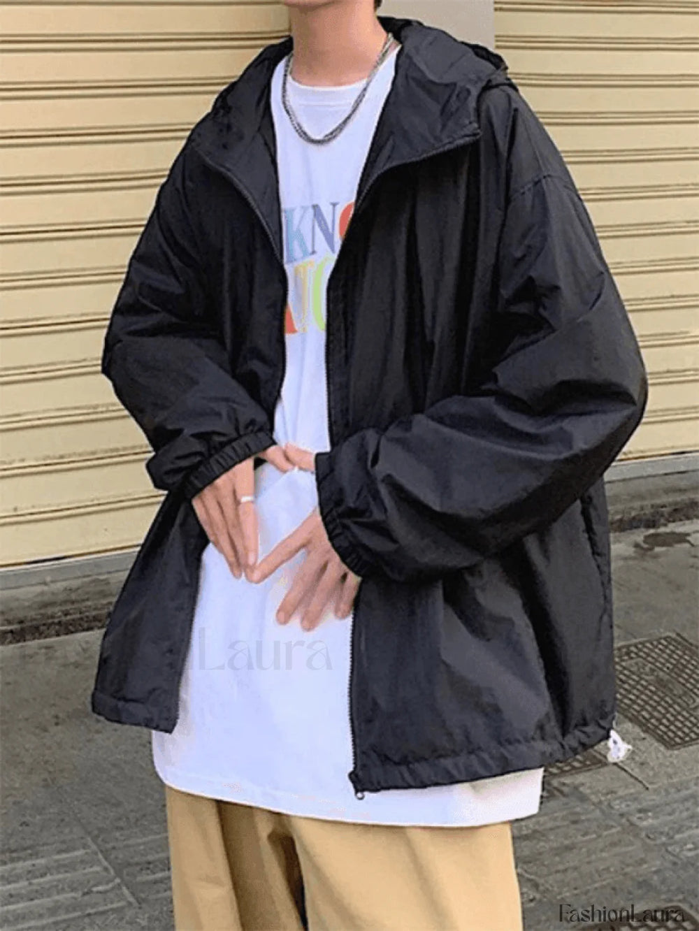 Men’s Lightweight Zipper Hooded Jacket Jackets