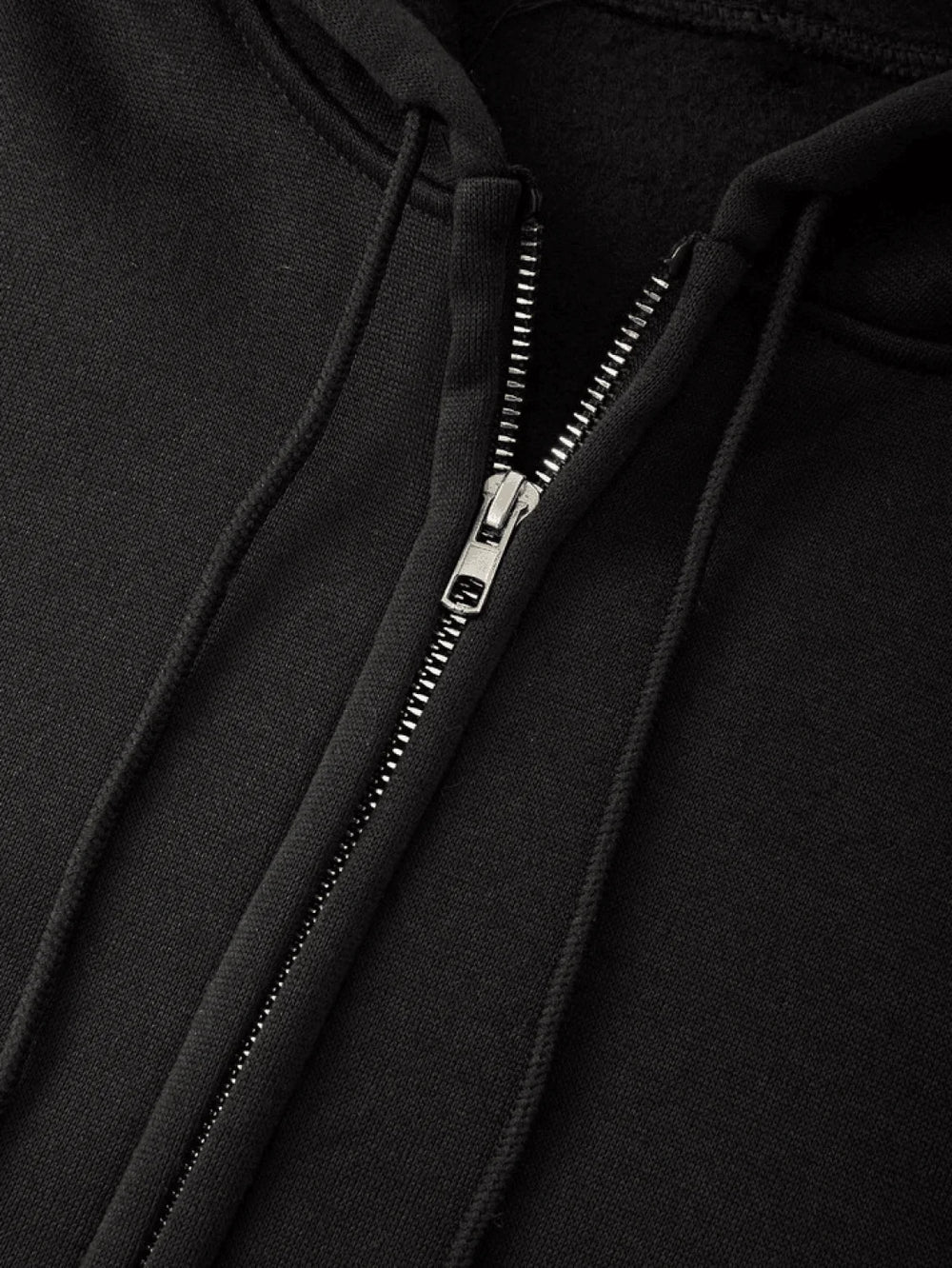 Men’s Patch Star Zip Up Hoodie Sweatshirts & Hoodies L